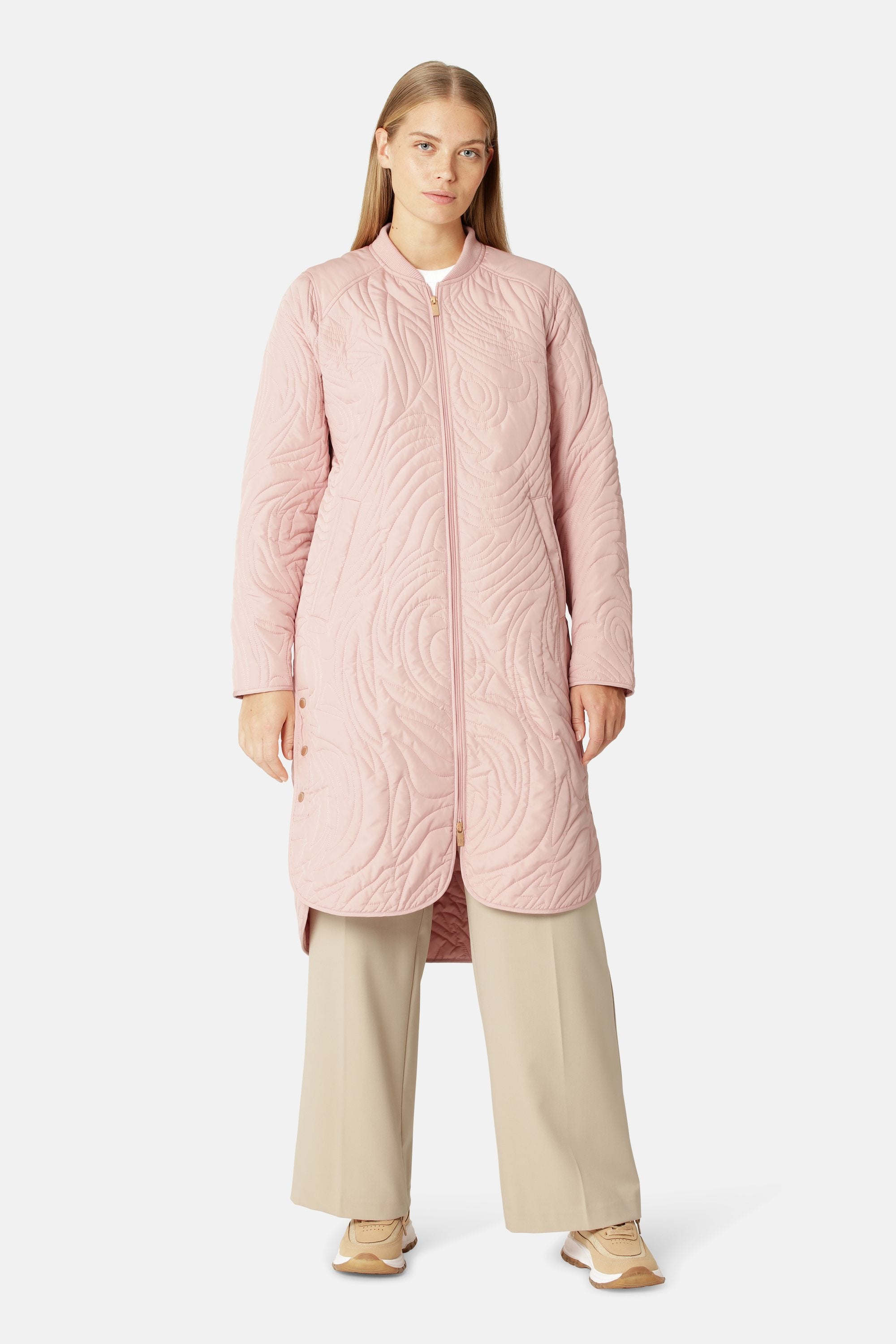 Steppjacke - Peachskin